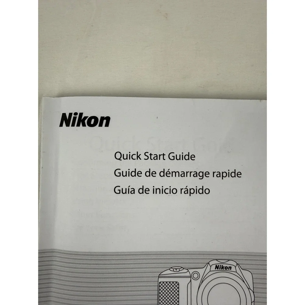 Nikon Coolpix‎ L830 OEM Camera Quick Start Guide